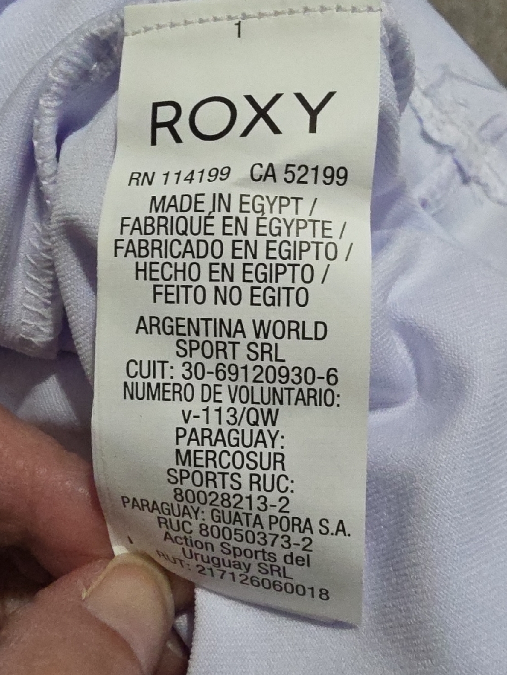 NWOT Roxy Long-Sleeve Rashguard Size S - Picture 6 of 8